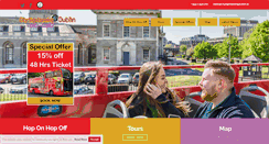 Desktop Screenshot of citysightseeingdublin.ie